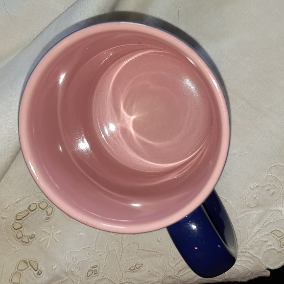 Walt Disney World Large Minnie Mouse Blue & Pink Ceramic Coffee/Tea Mug - Picture 3 of 6